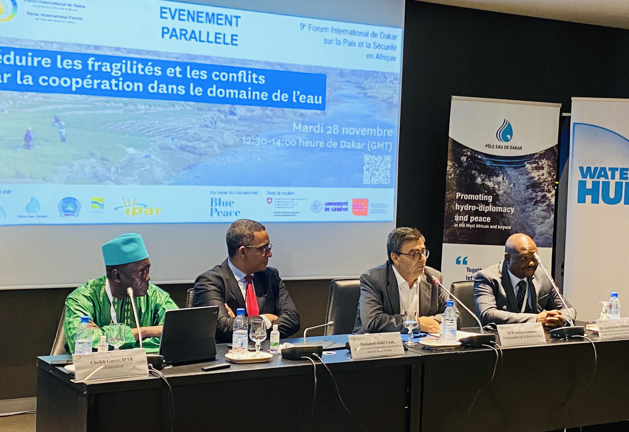 Forum International de Dakar sur la Paix et la Sécurité en Afrique : Le Haut Commissaire de l’OMVS plaide pour une meilleure implication des jeunes dans les activités de l’OMVS et des Organismes de bassin en général