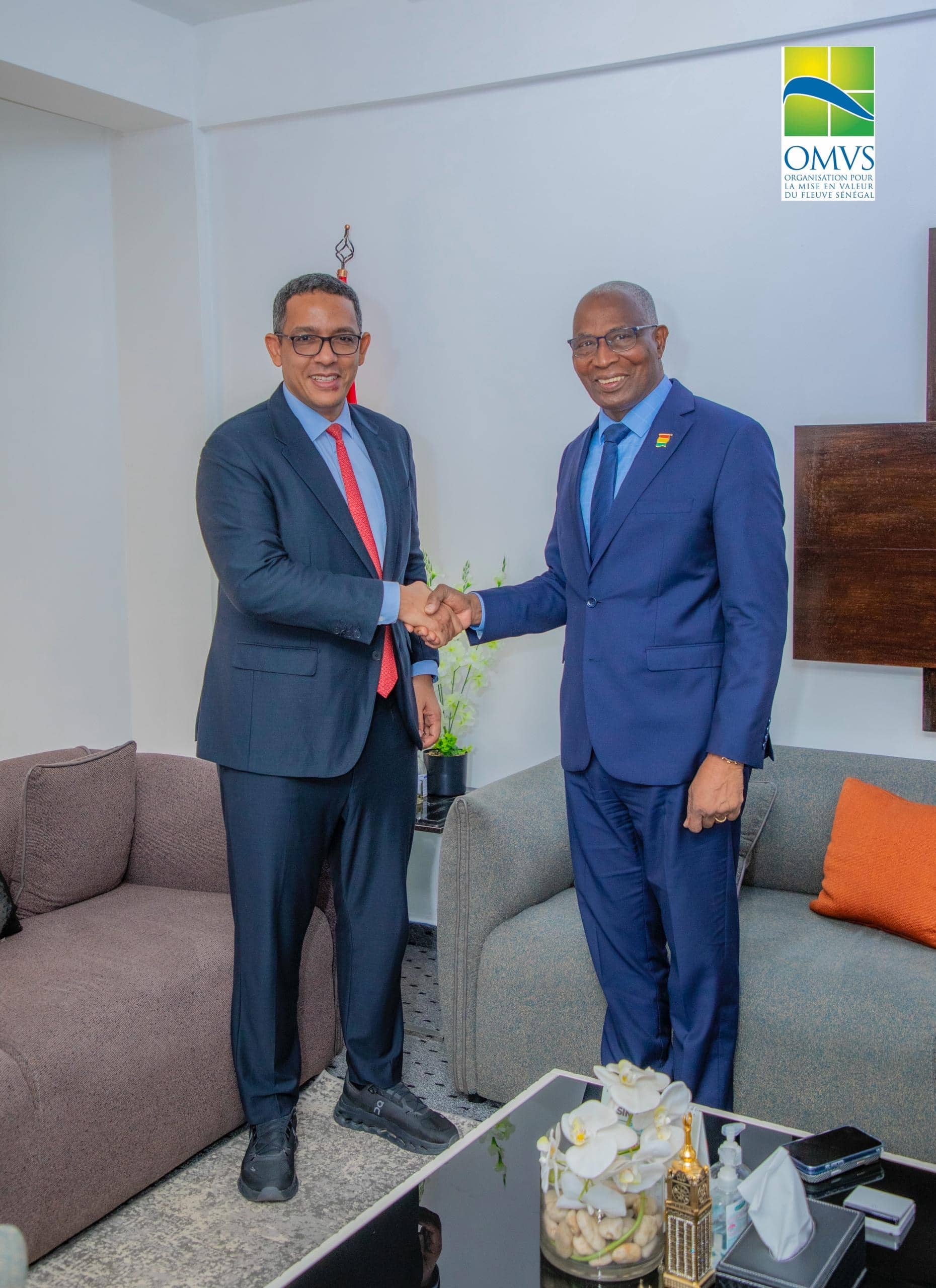 Le Haut-commissaire de l’OMVS, Mohamed Abdel Vetah salue l’engagement de la Guinée pour le premier projet énergétique de l’Organisation sur son territoire